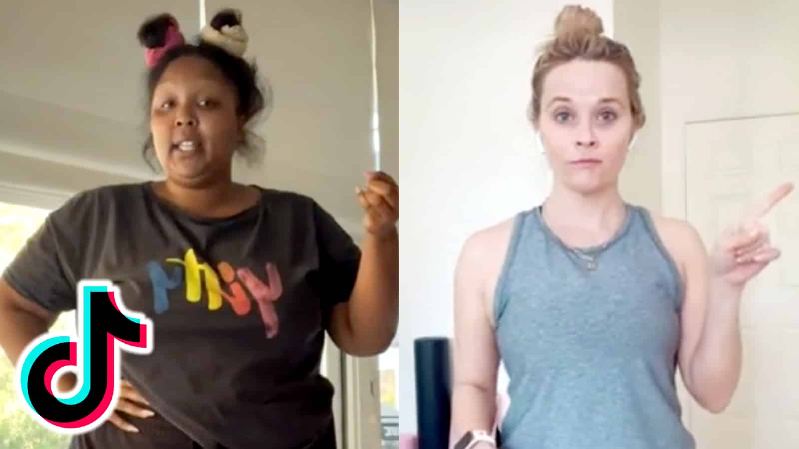 Lizzo and Reese Witherspoon dancing