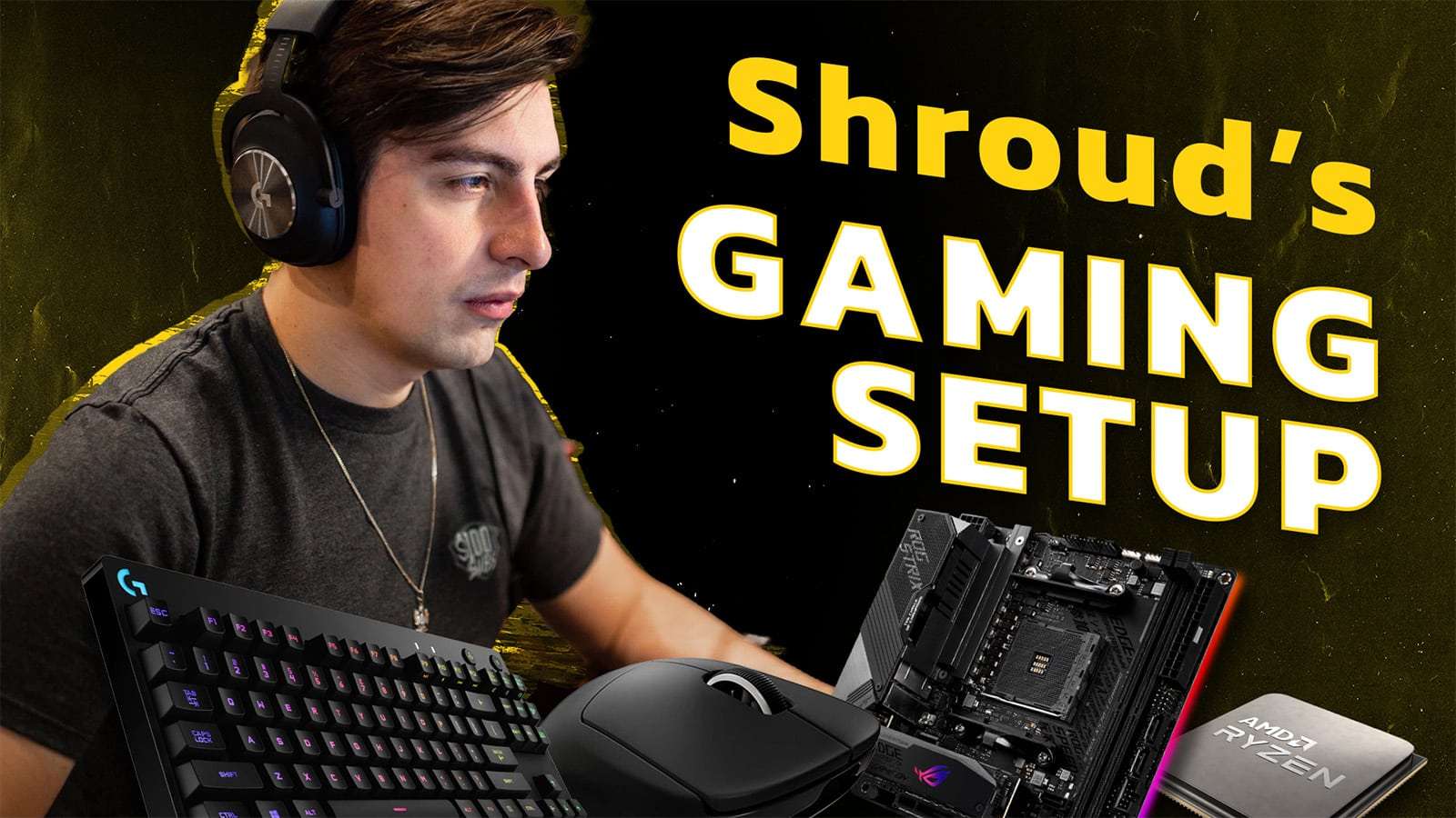 Shroud Gaming Setup