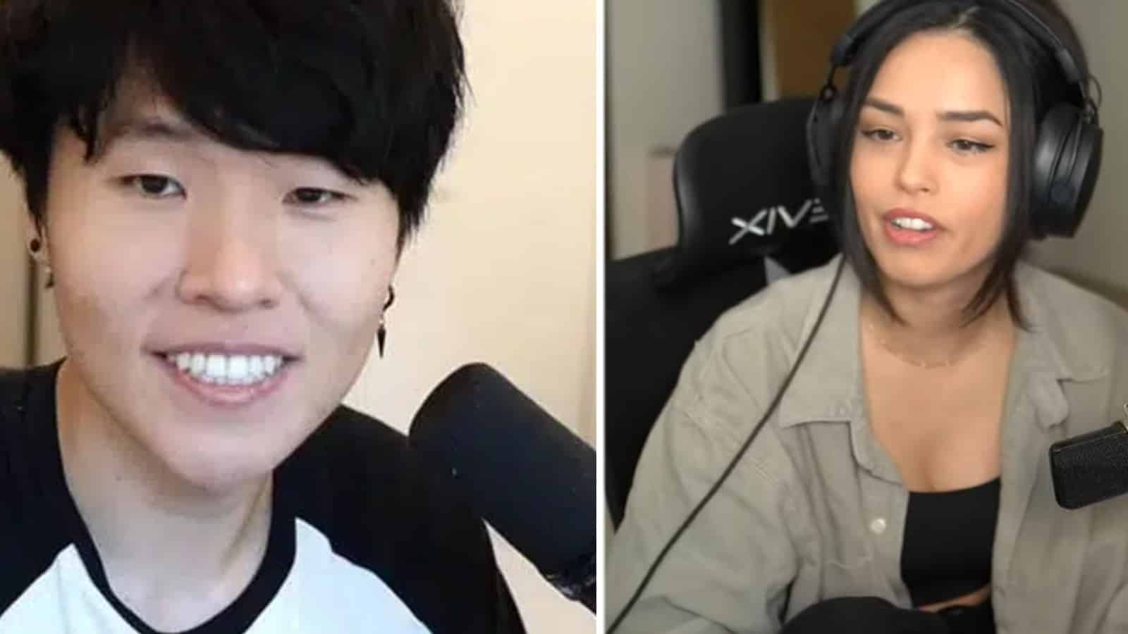 Valkyrae and Disguised Toast streaming