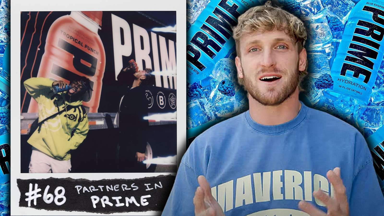 Logan Paul selling shares in prime with new originals nft
