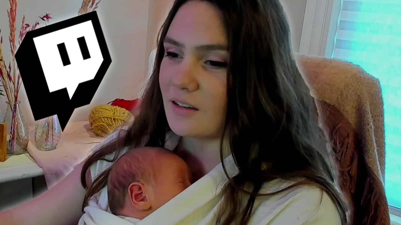 Twitch streamer alisha surprises fans with baby