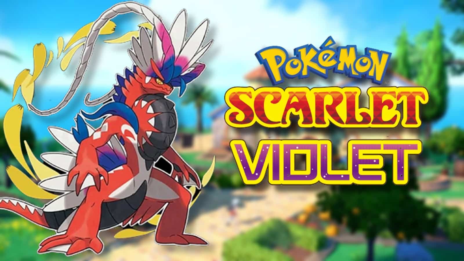 Pokemon Scarlet and Violet legendary