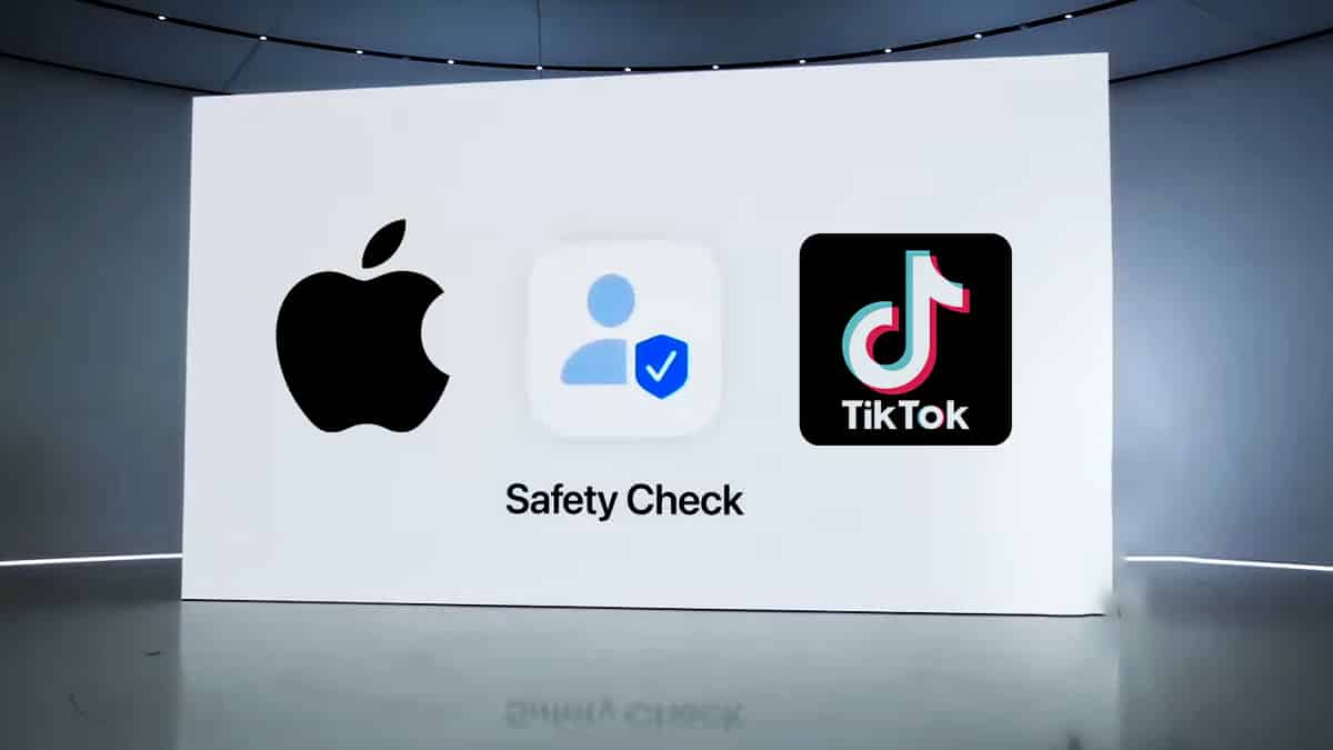 apple safety check tiktok feature image
