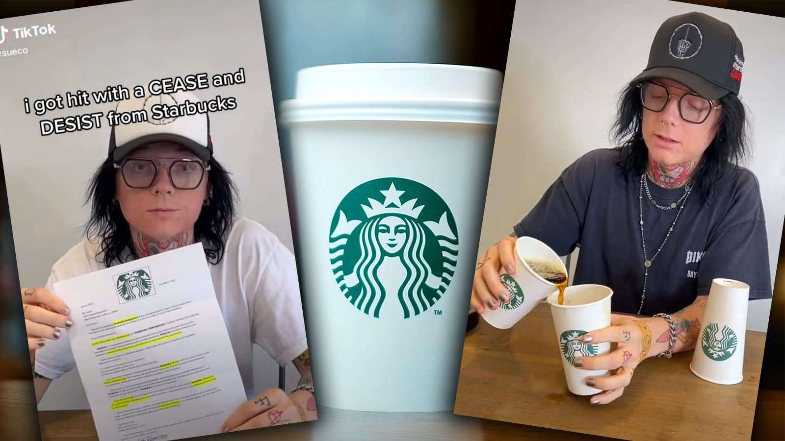 Sueco says Starbucks cease and desist over cup claims