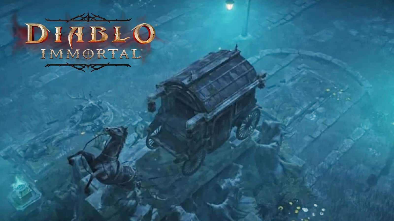 diablo immortal haunted carriage event guide carriage landing is ashwold cemetery