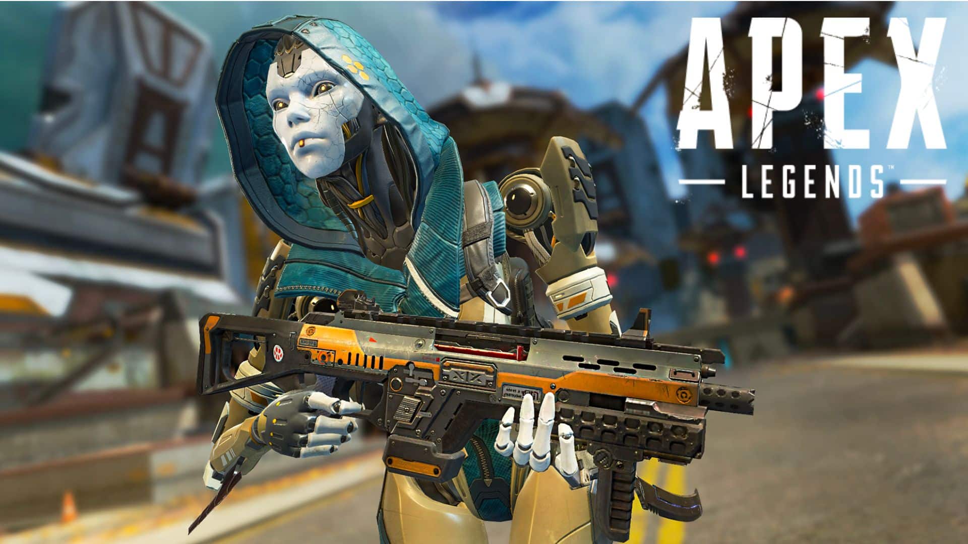 Ash running with CAR SMG in Apex Legends