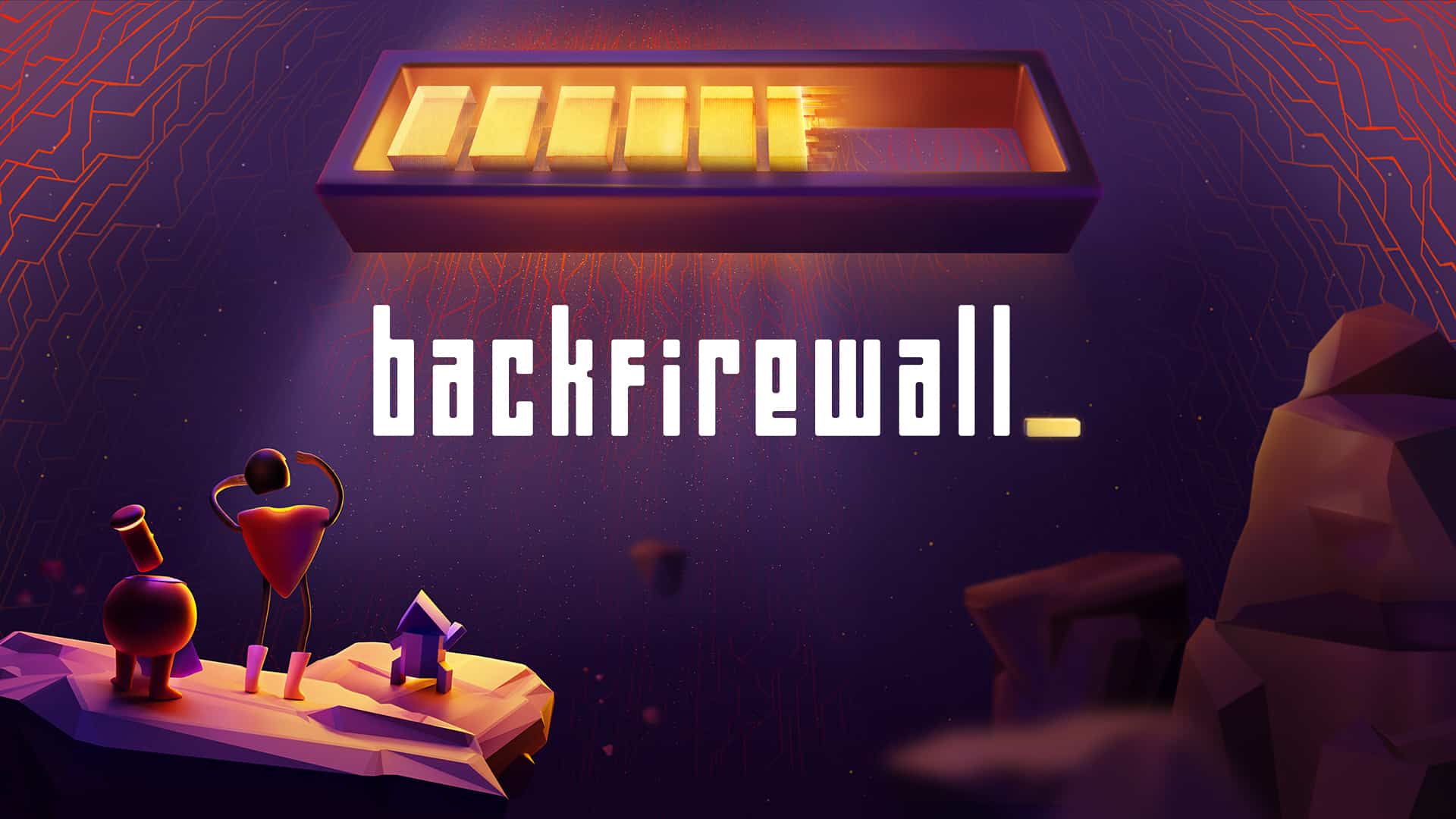 Backfirewall logo key art