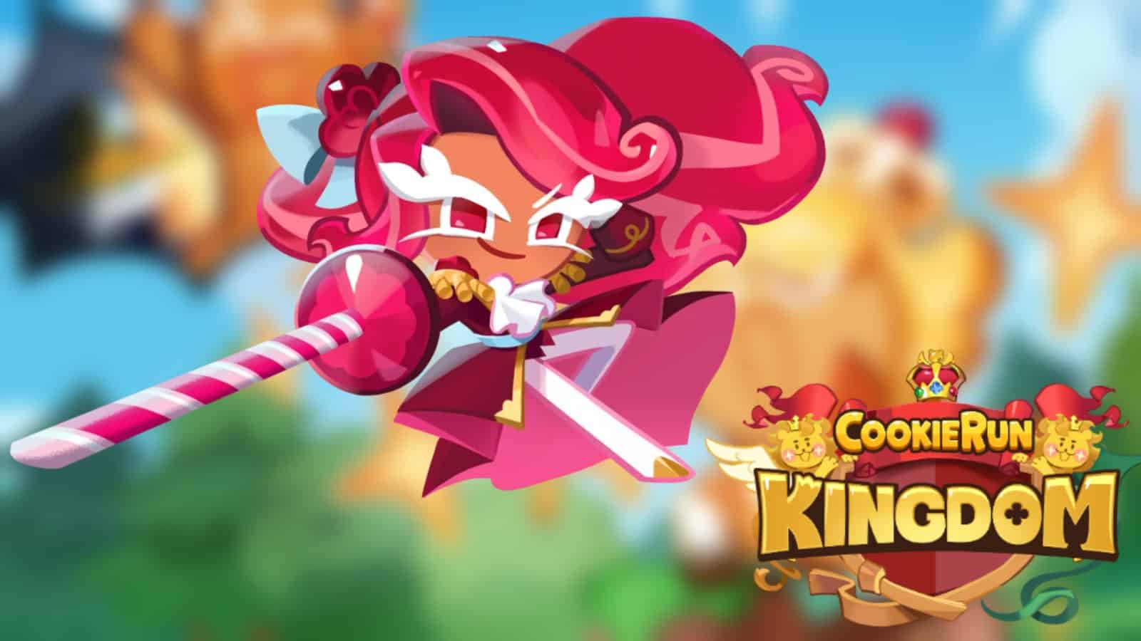 cover art for the Raspberry cookie boss at level 11-27 in Cookie Run Kingdom