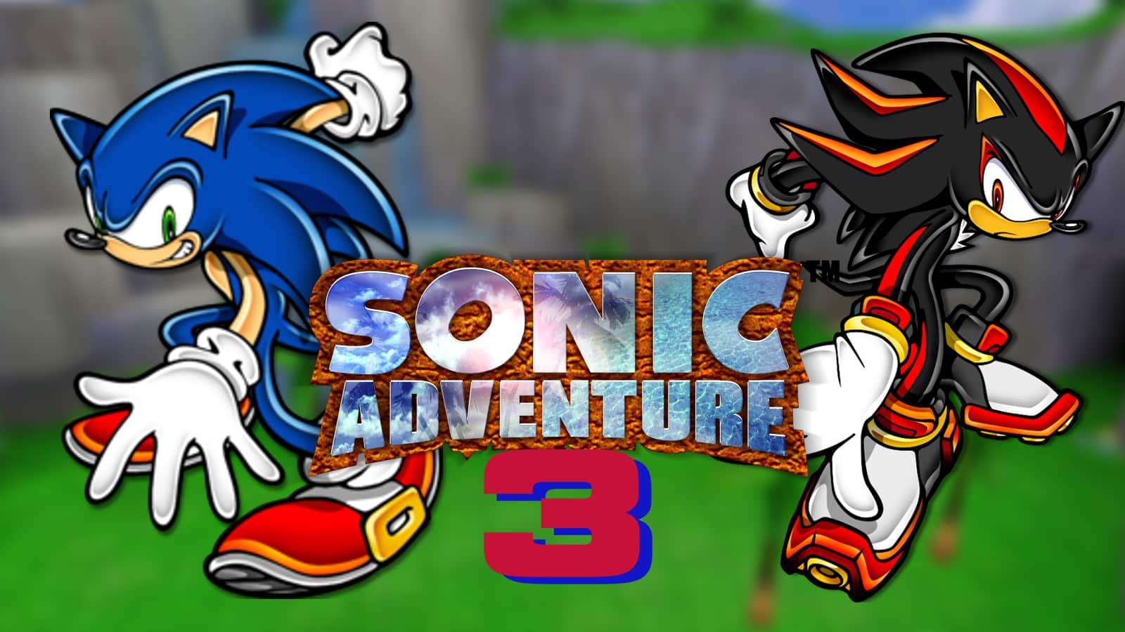 sonic adventure 3 shadow blue red
