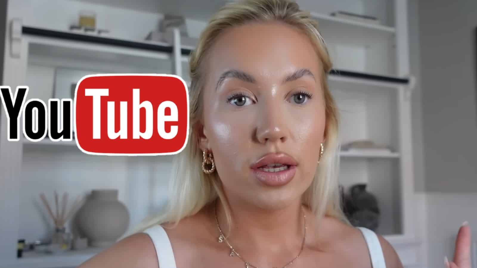 Elle Darby apology video with YouTube logo
