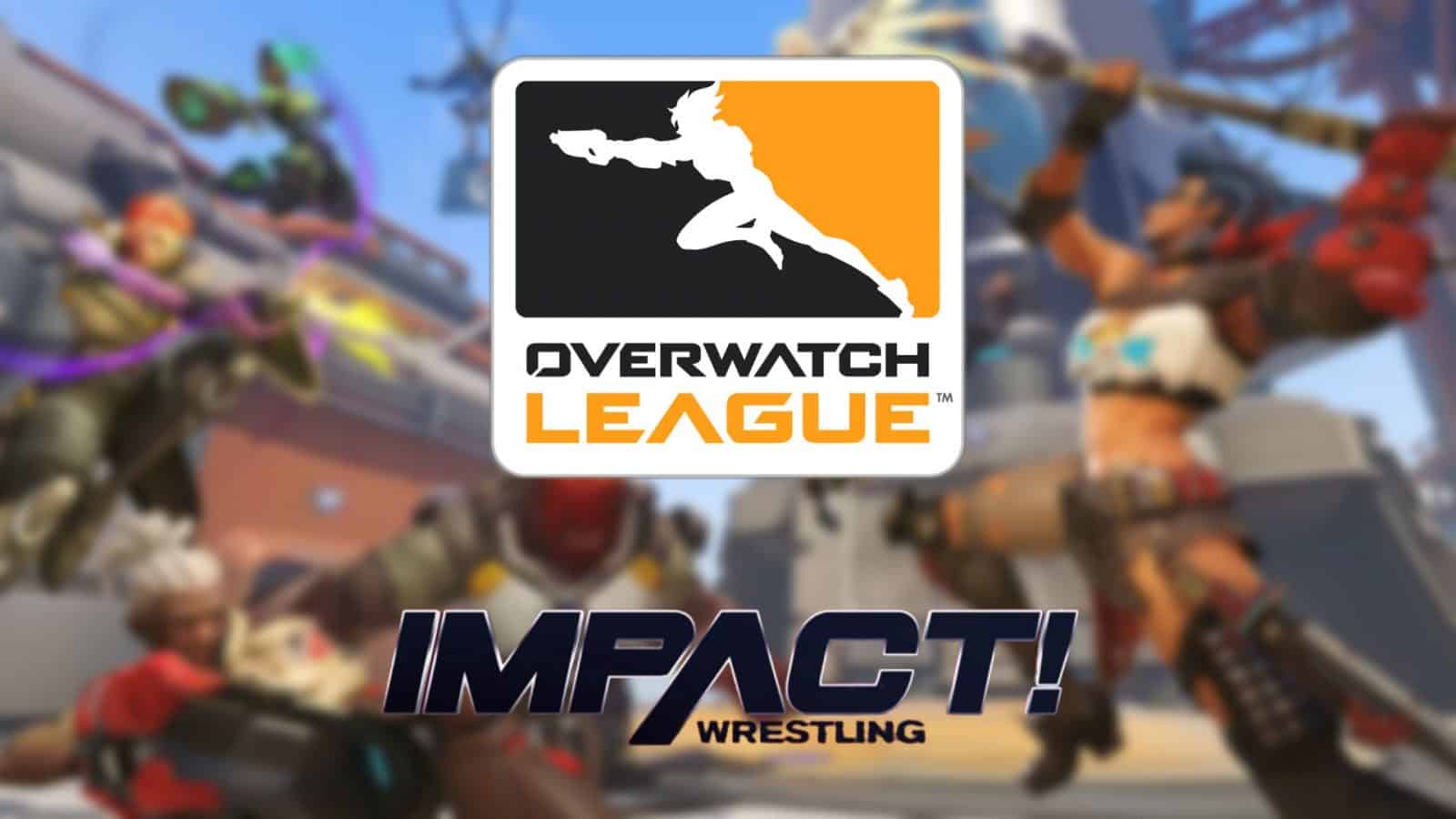overwatch league logo and tna impact wrestling logo