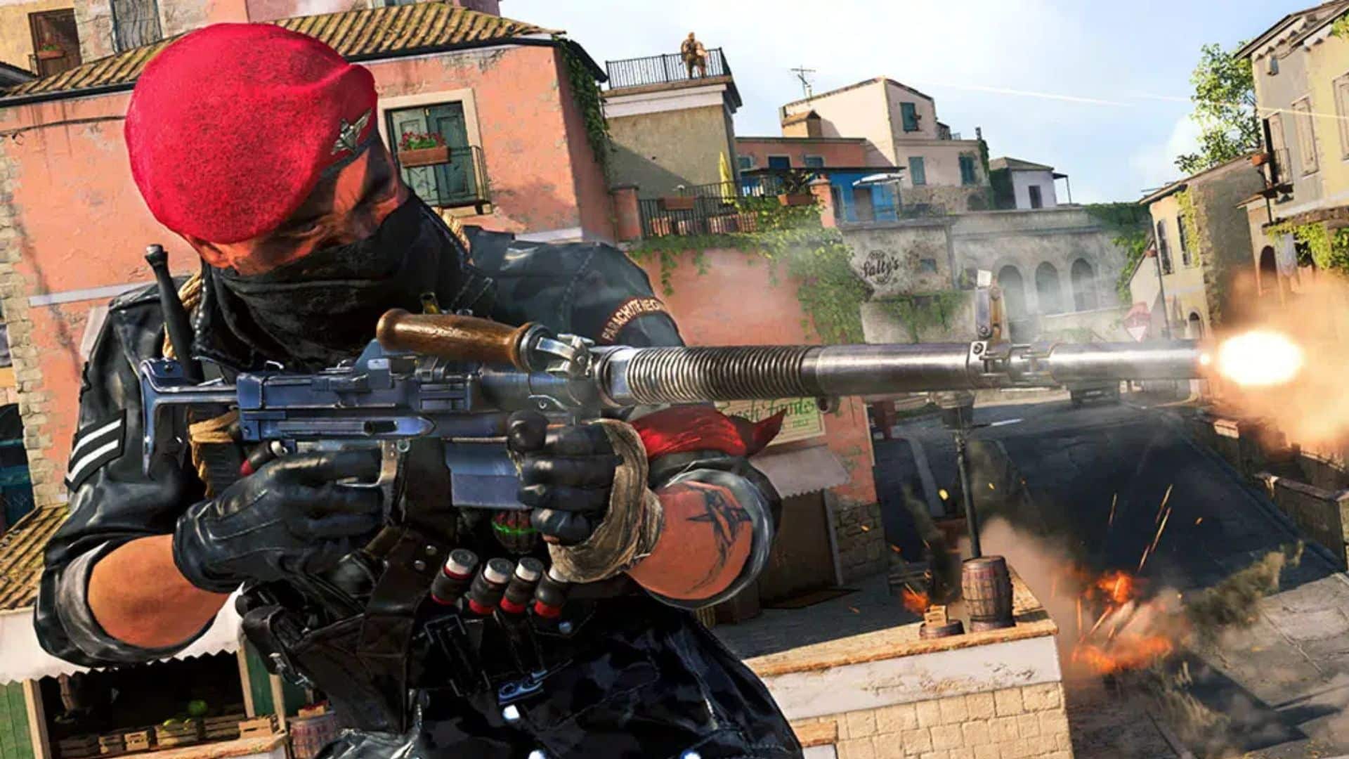Operator using the UGM-8 in Warzone