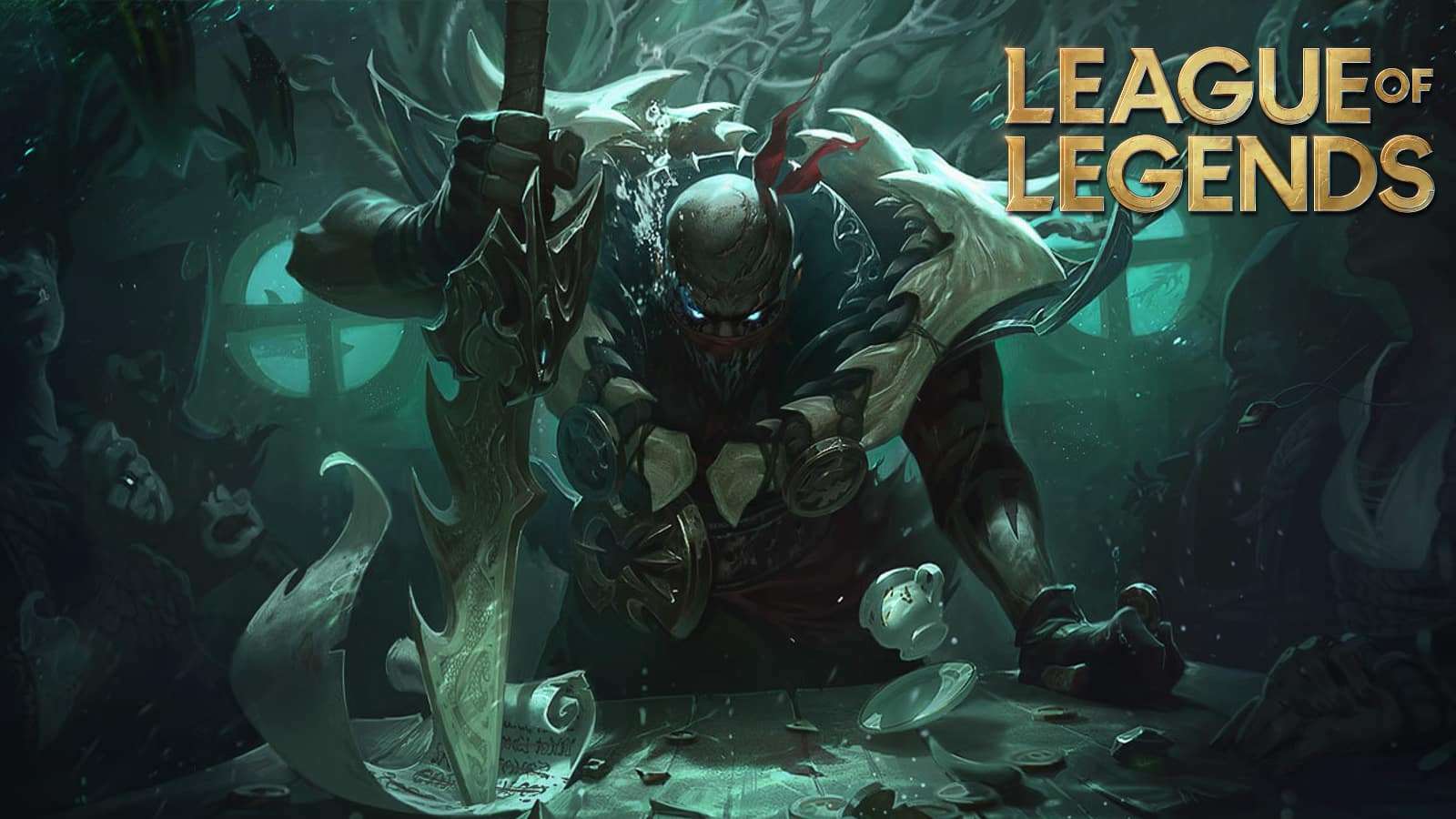league of legends pyke splash art