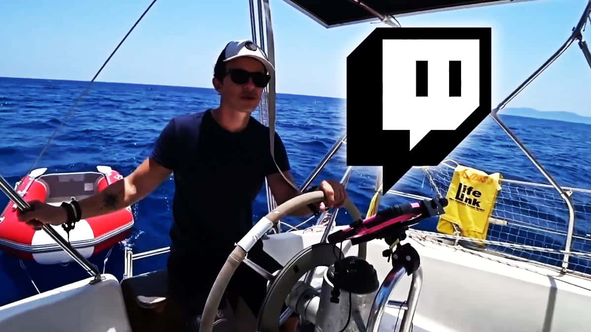 twitch streamers stranded at sea