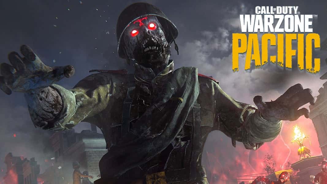 Vanguard ZOmbies with Warzone Pacific Logo