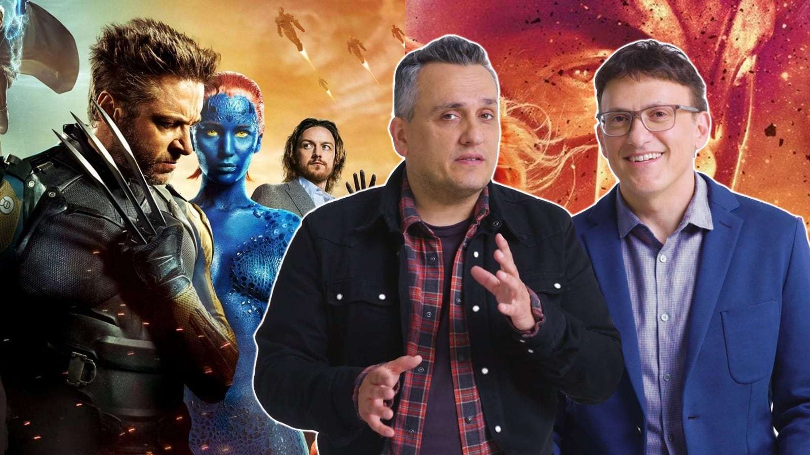 an image of marvel directors, the russo brothers