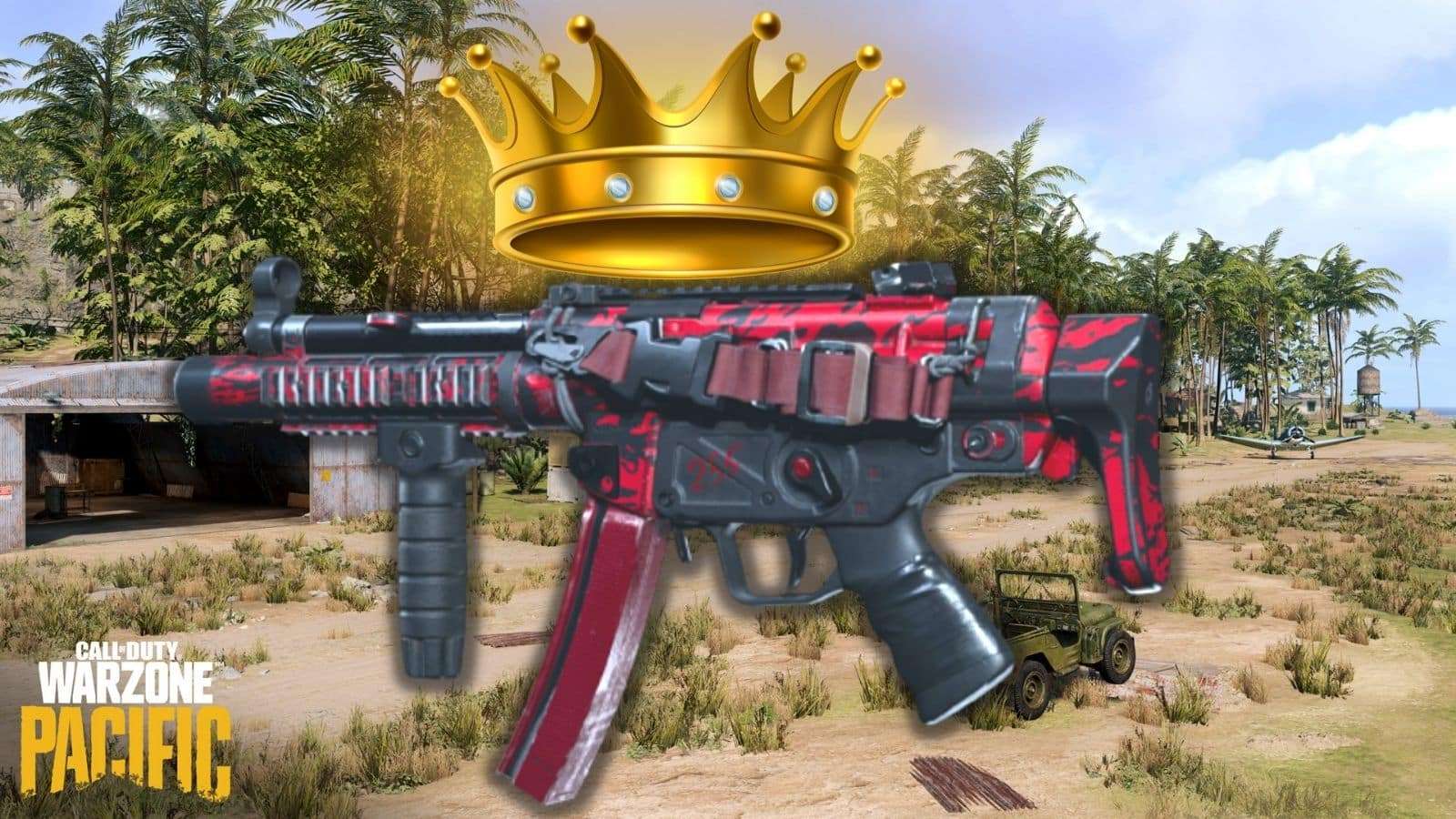 call of duty warzone mp5 crown header image