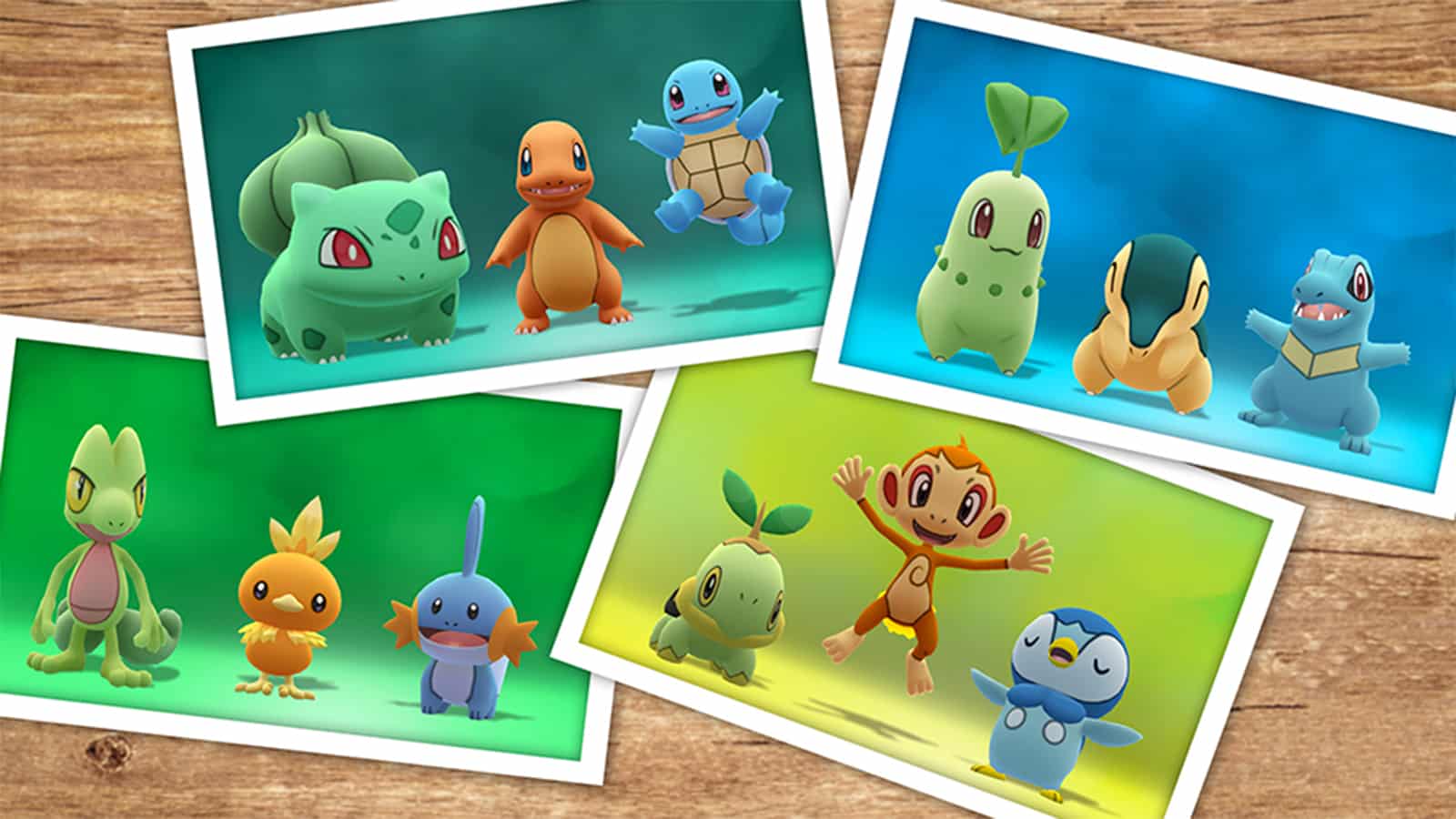 The starters that can learn exclusive moves during Pokemon Go Battle Weekend