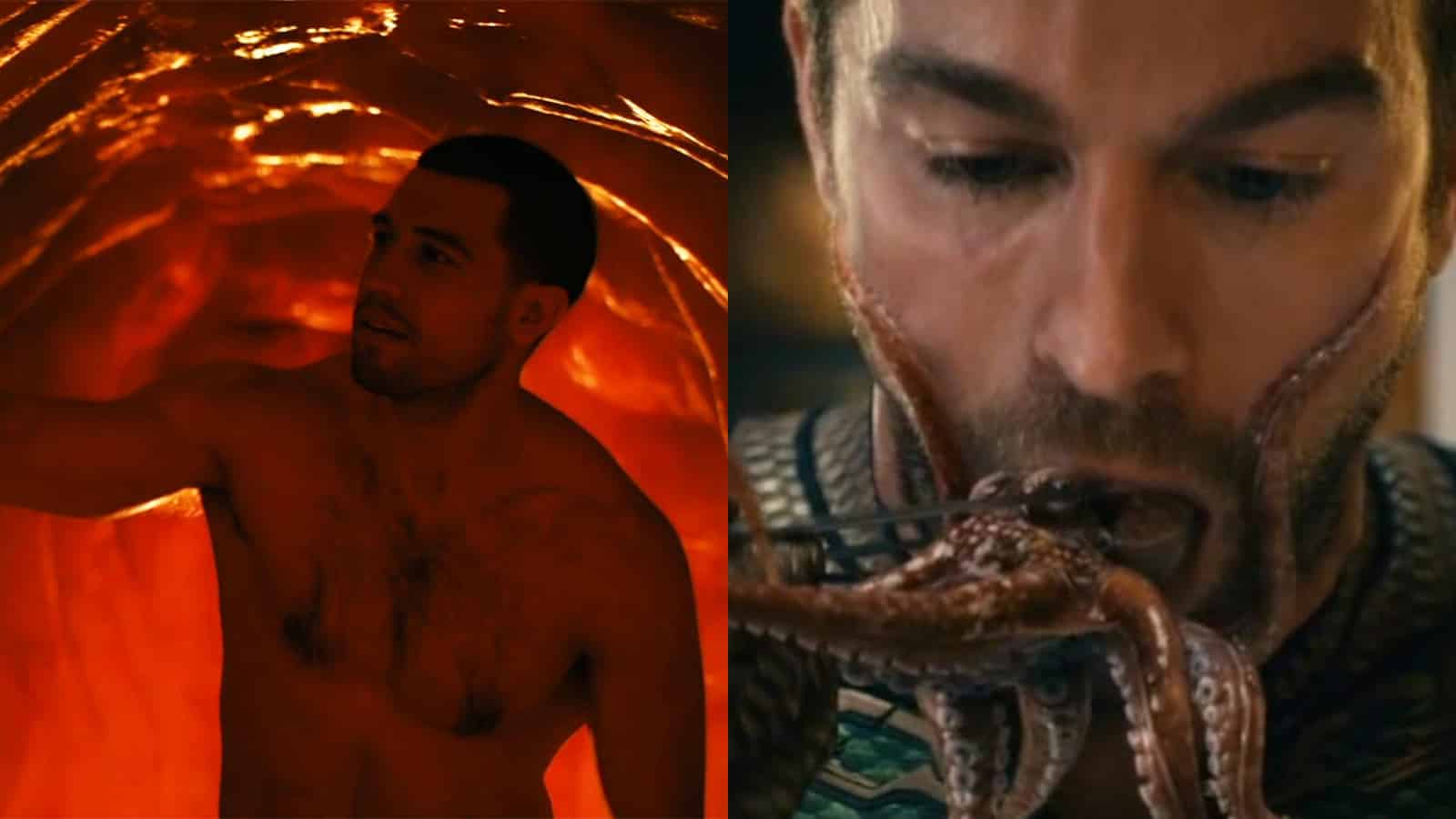 Termite and The Deep eating an octopus in the most shocking moments of The Boys Season 3