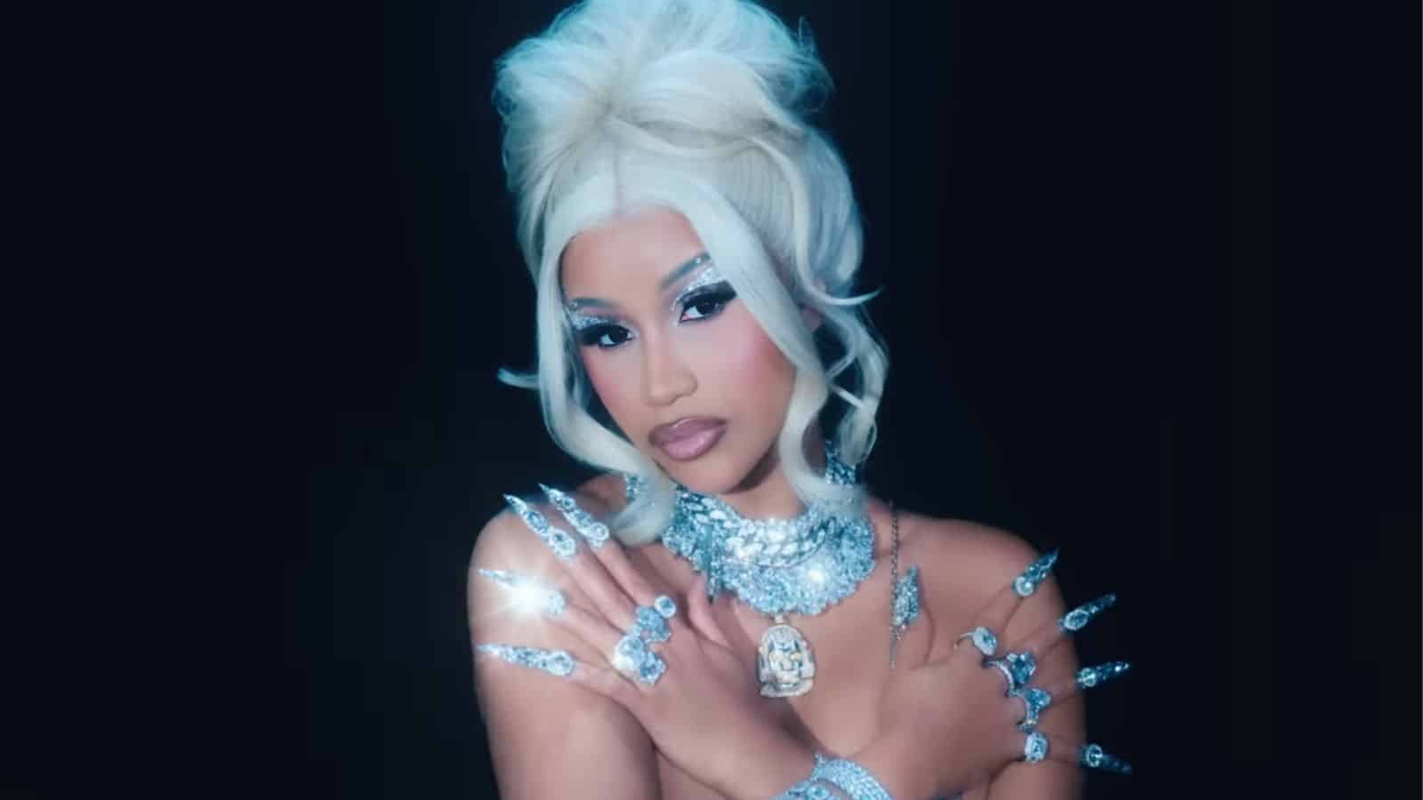 Cardi B wore a Modern Warfare 2 Ghost necklace in her latest music video