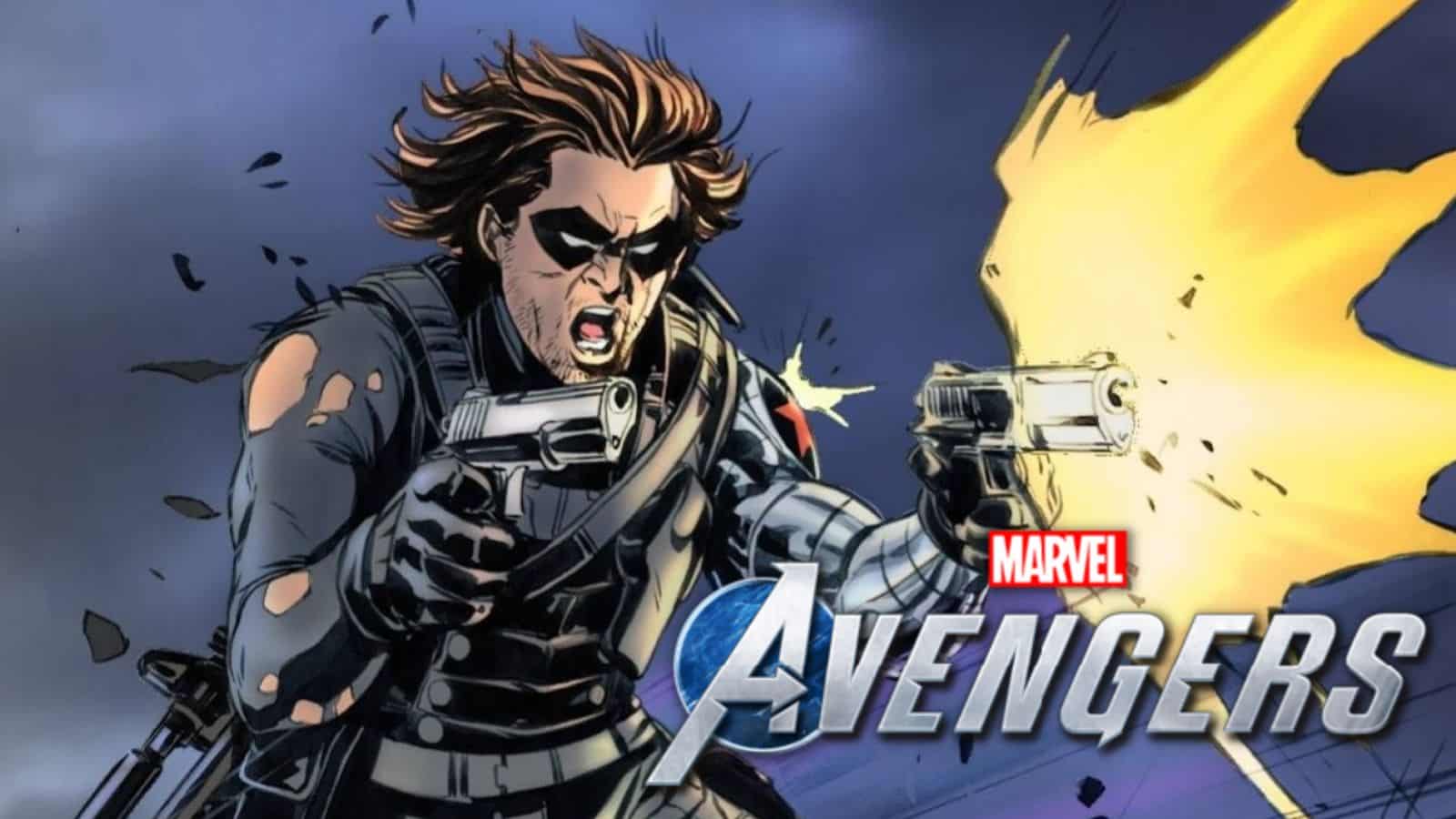 marvel's avengers winter soldier comic book art
