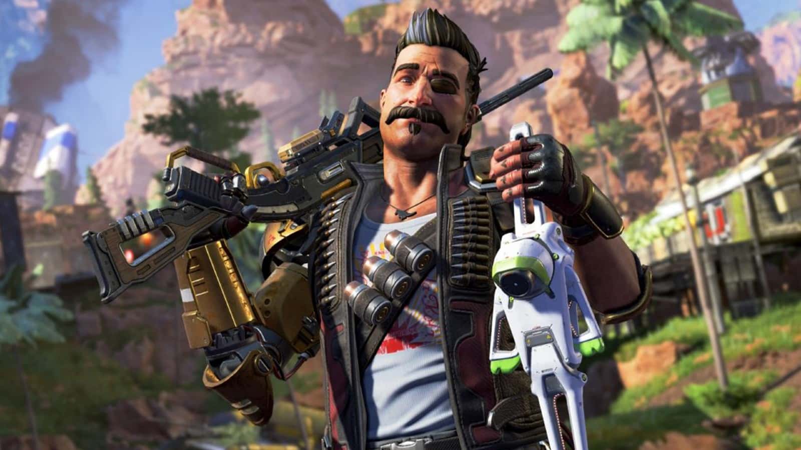 Fuse, the Explosives Enthusiast, in Apex Legends