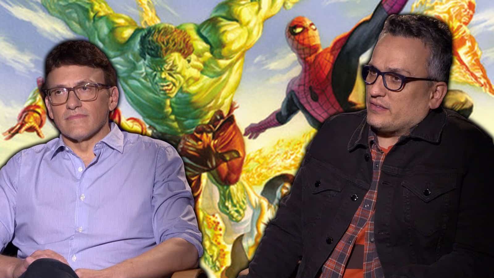 an image of the russo brothers and secret wars comic