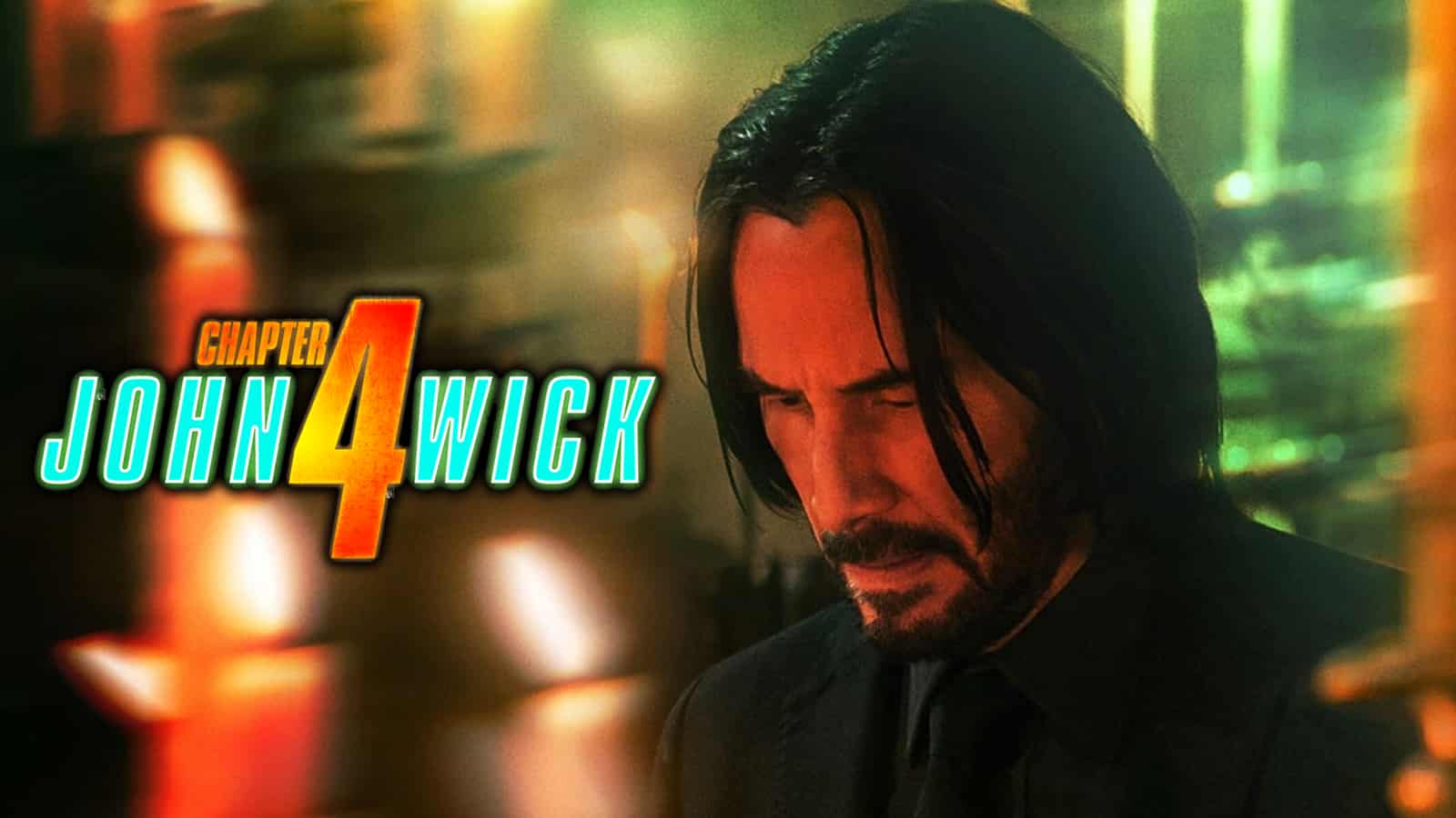 An image of Keanu Reeves in John Wick 4