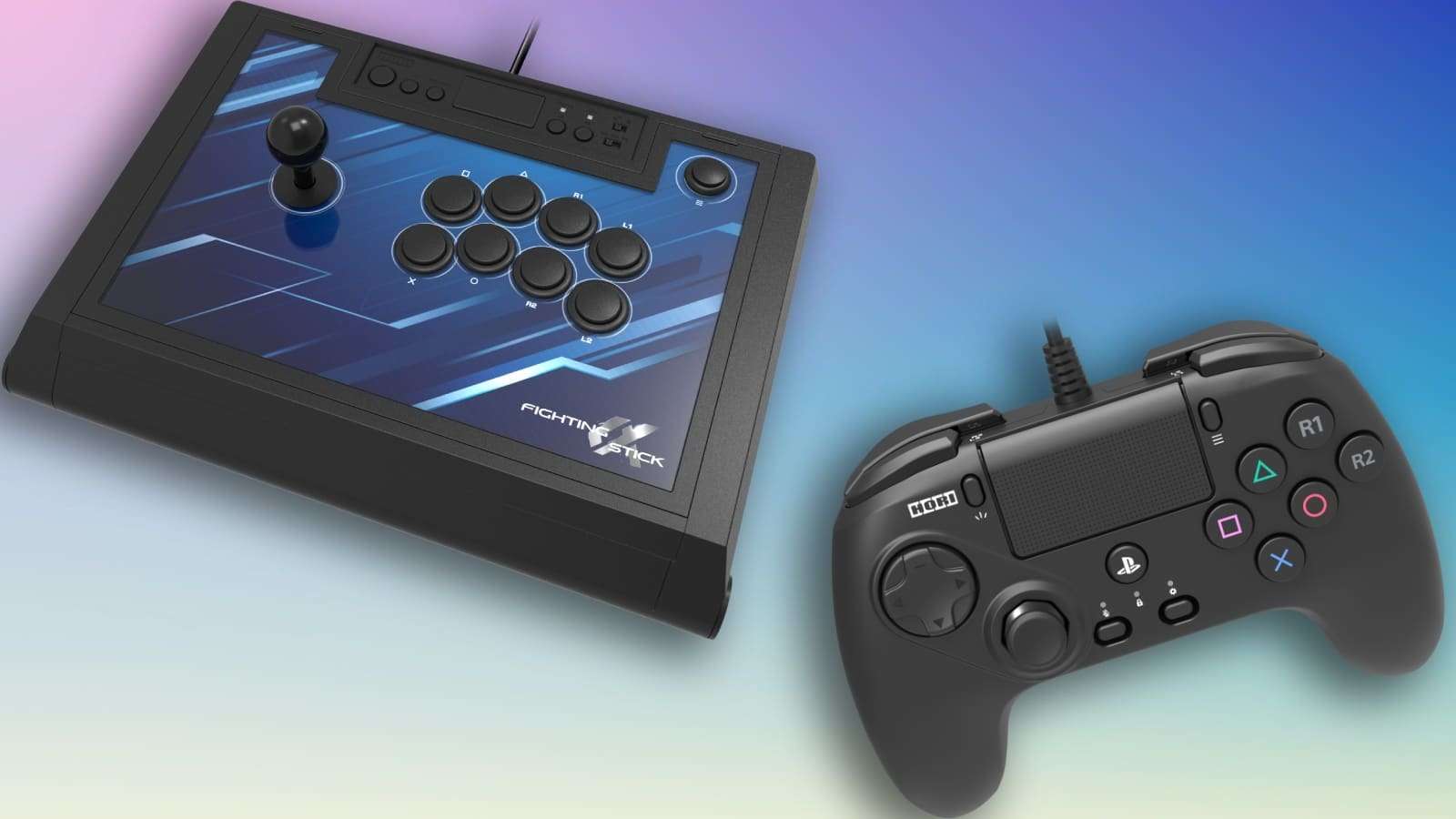 Hori Fighting Commander and Stick for PS5