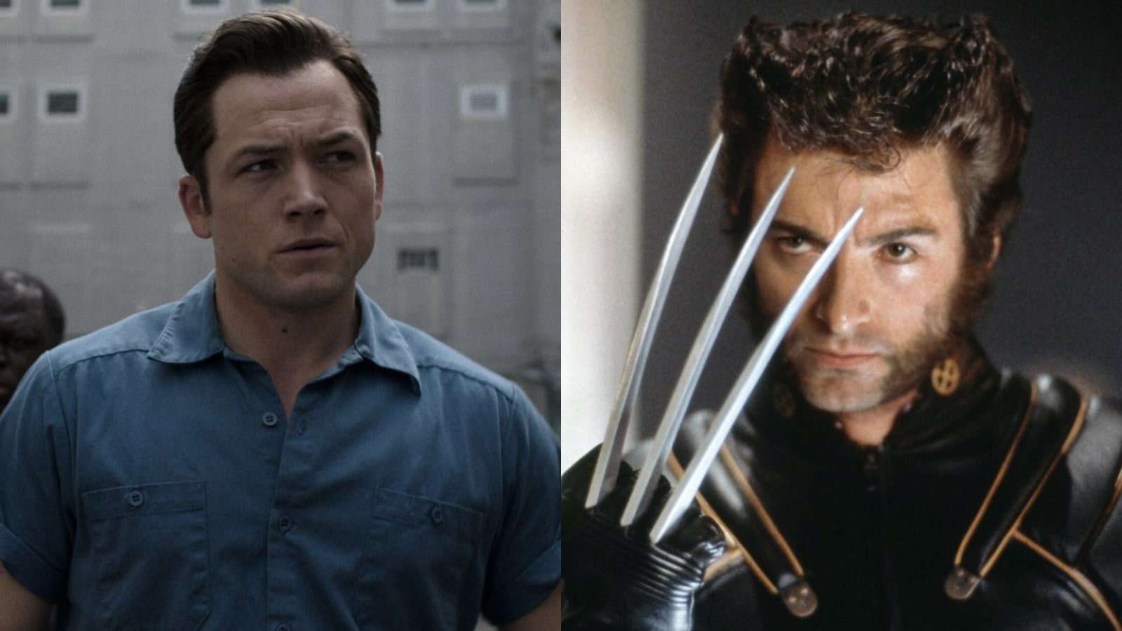 Taron Egerton in Black Bird and Hugh Jackman as Wolverine