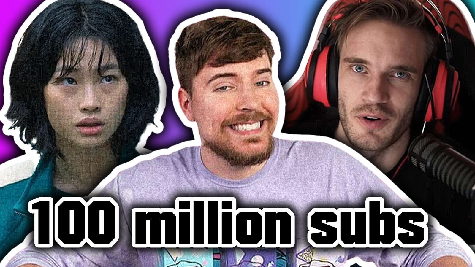 Top 5 mrbeast moments on road to 100 million subscribers