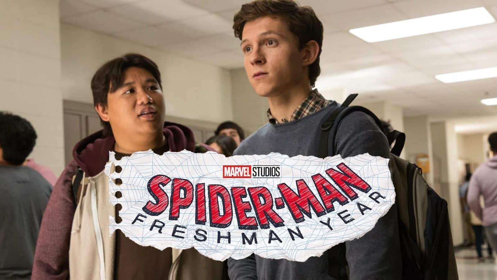 spider-man tom holland mcu freshman year header