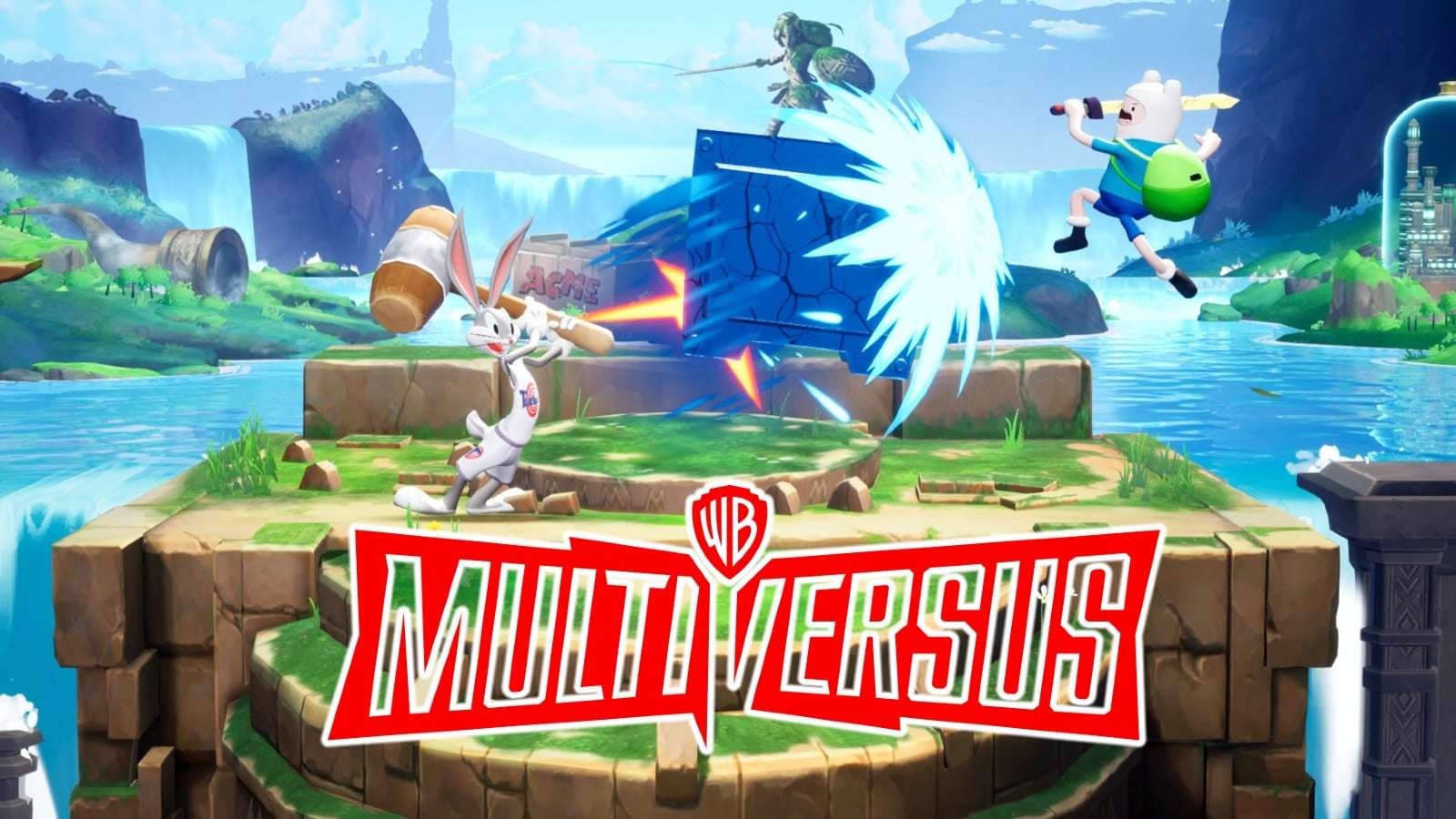 MultiVersus game screenshot with logo