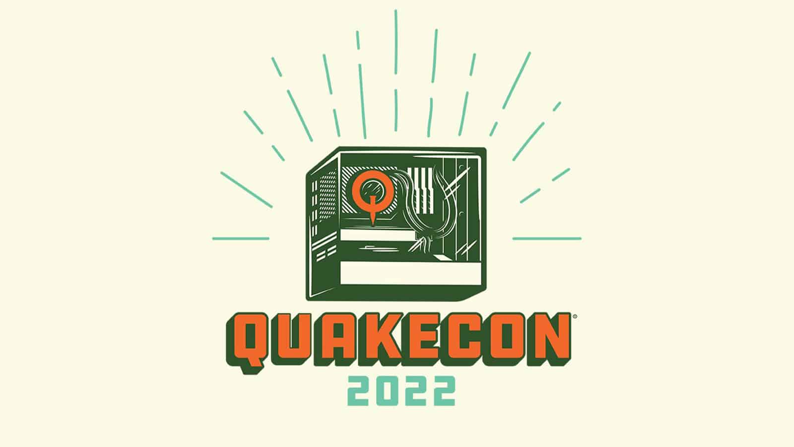 official QuakeCon 2022 poster