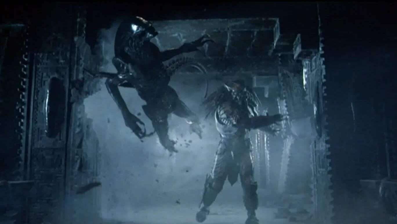 A still from Alien vs Predator
