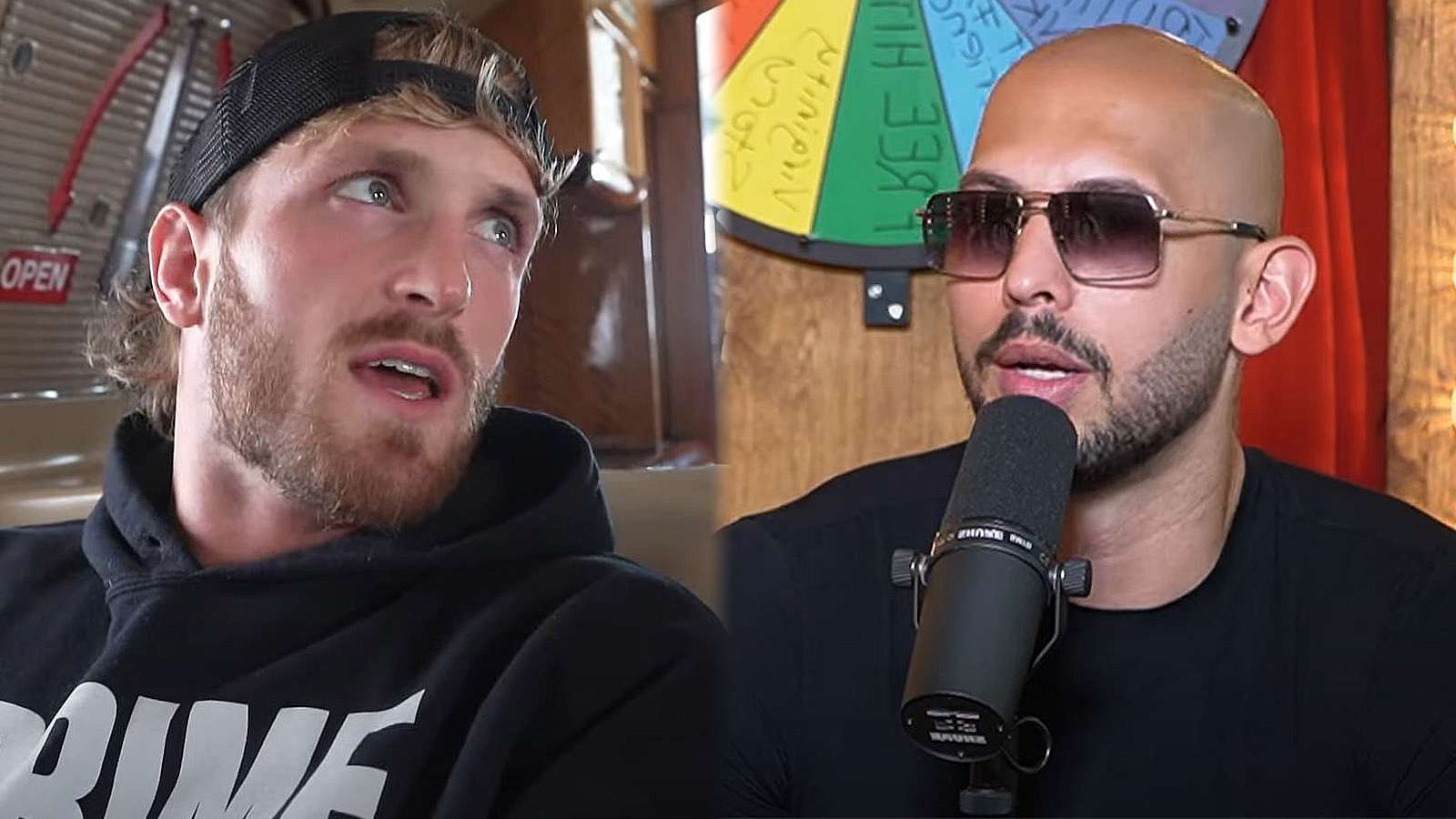 Logan Paul says he would fight Andrew Tate
