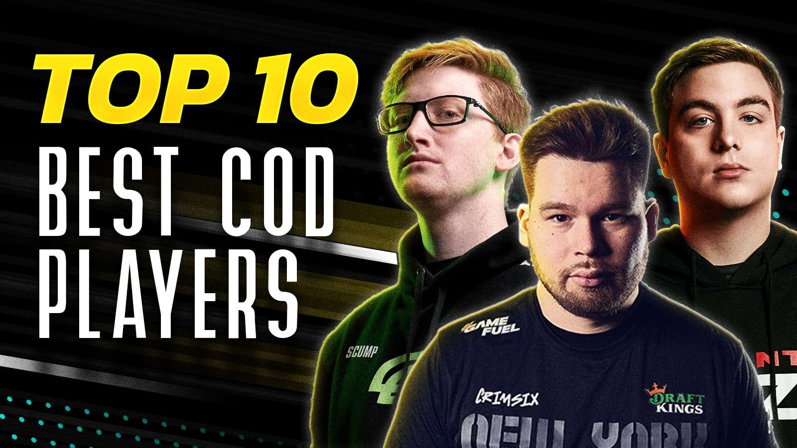top 10 best cod players with scump crimsix and simp
