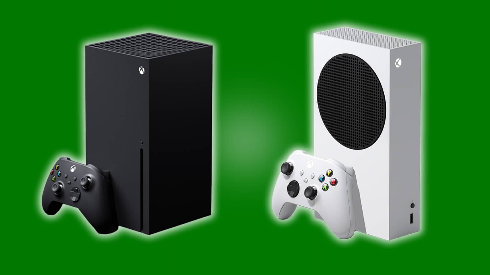an image of some Xbox consoles