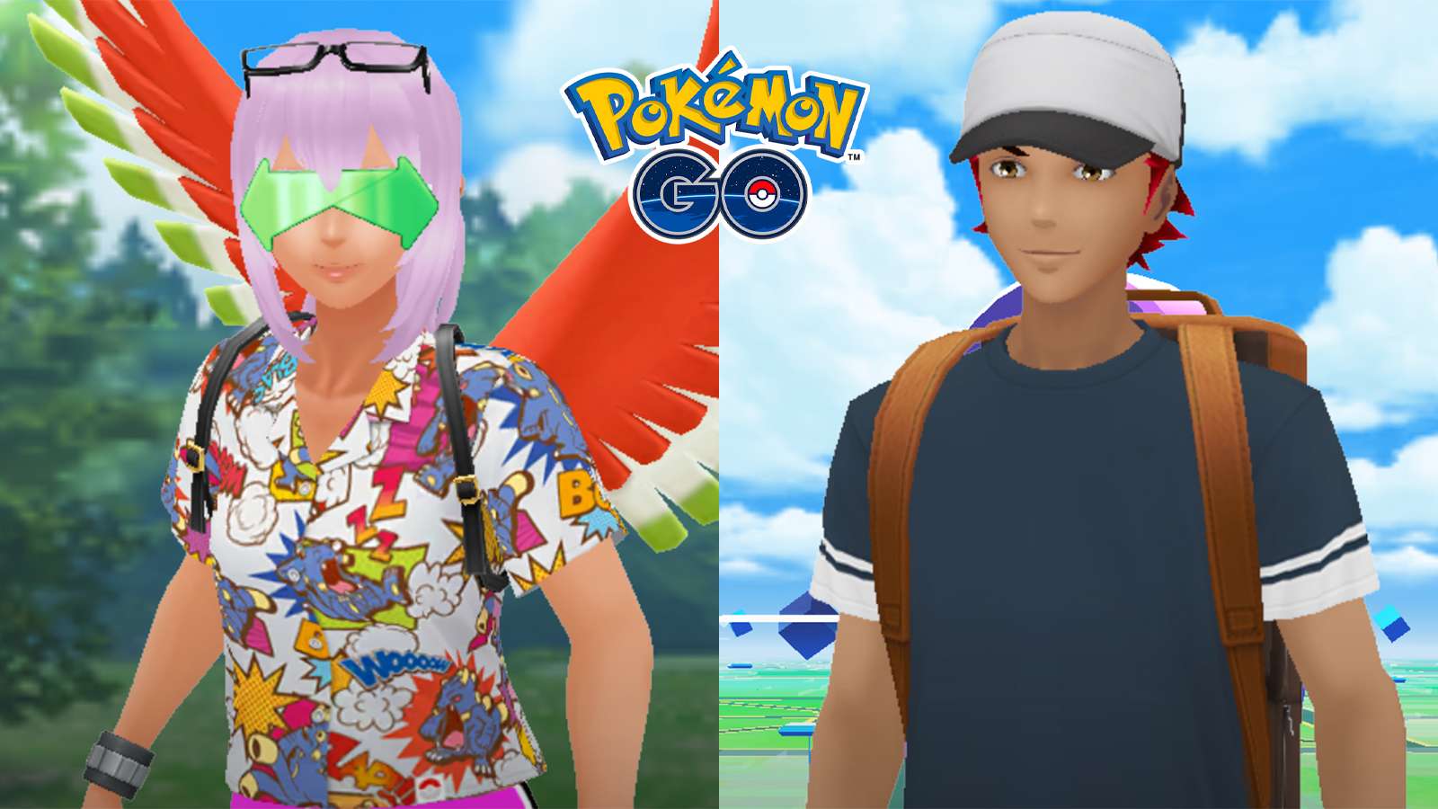 Challengers appearing in Pokemon Go with their lineups