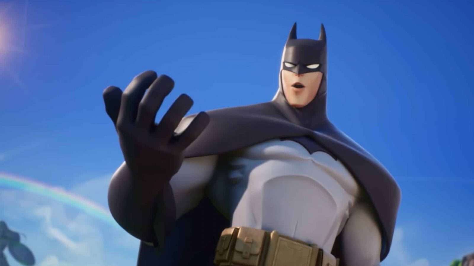 batman looking at hand in multiversus