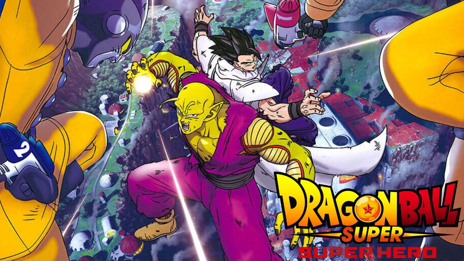 Dragon ball super: super hero poster