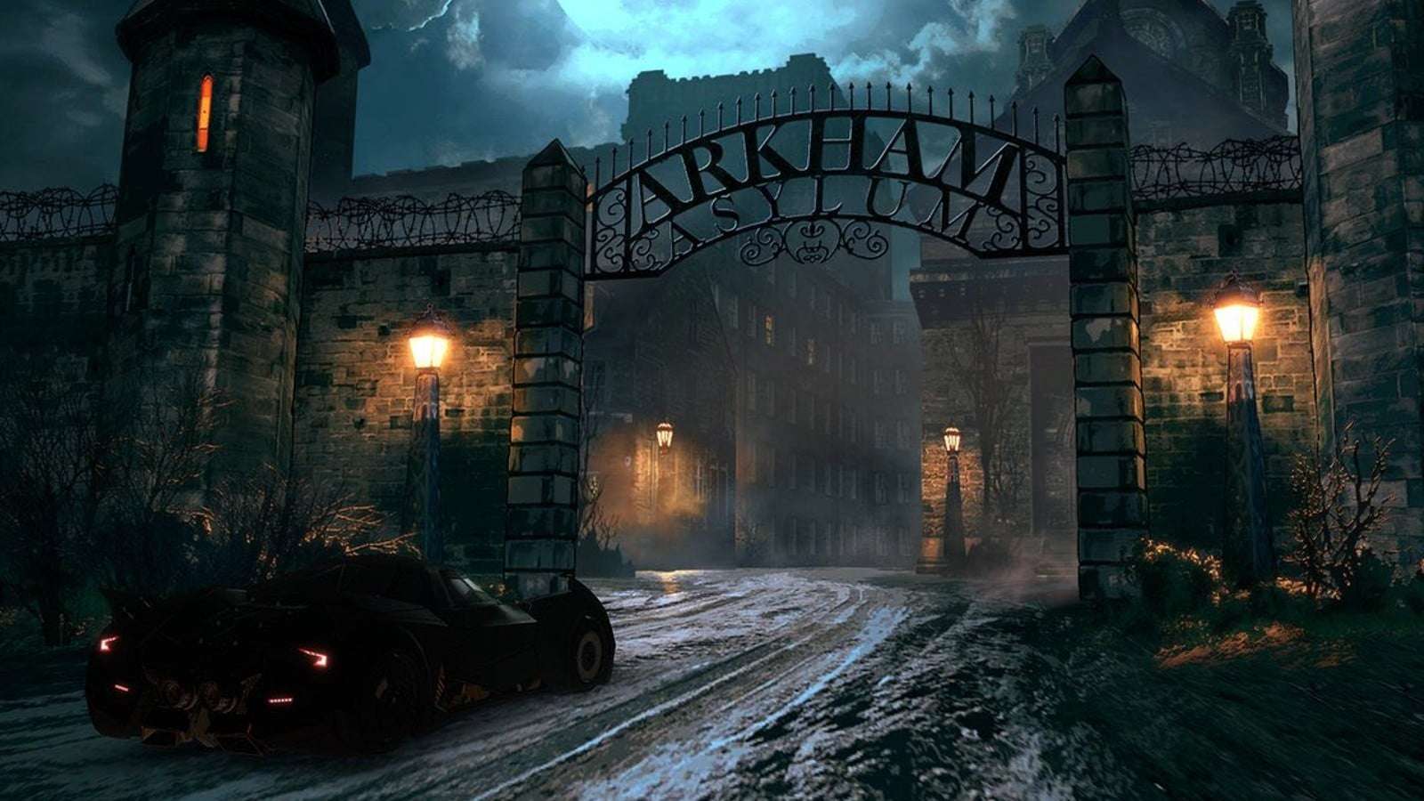 A still of Arkham Asylum from Batman: The Telltale Series