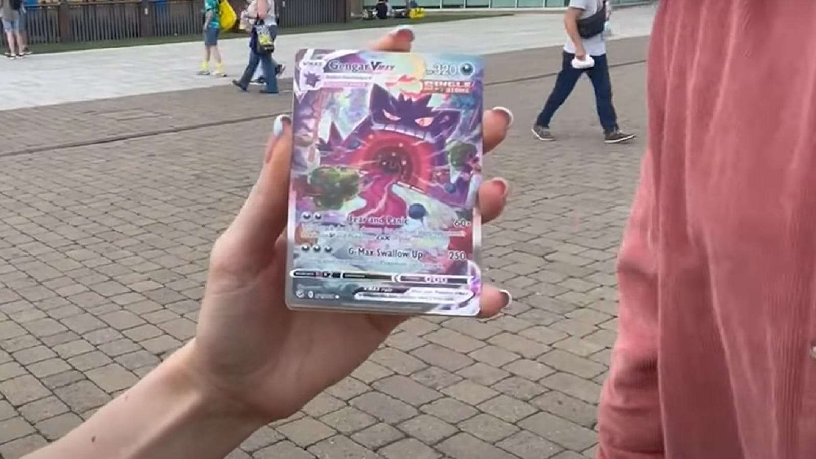 Pokemon Alternate Art Secret Rare Gengar VMAX Card Pulled In Front Of TCG YouTuber