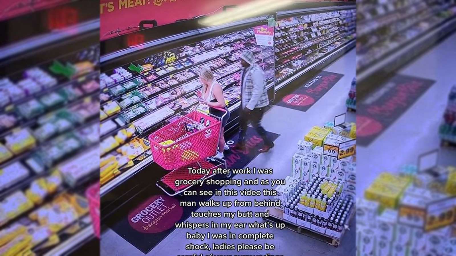TikToker warns women viral grocery store incident 1