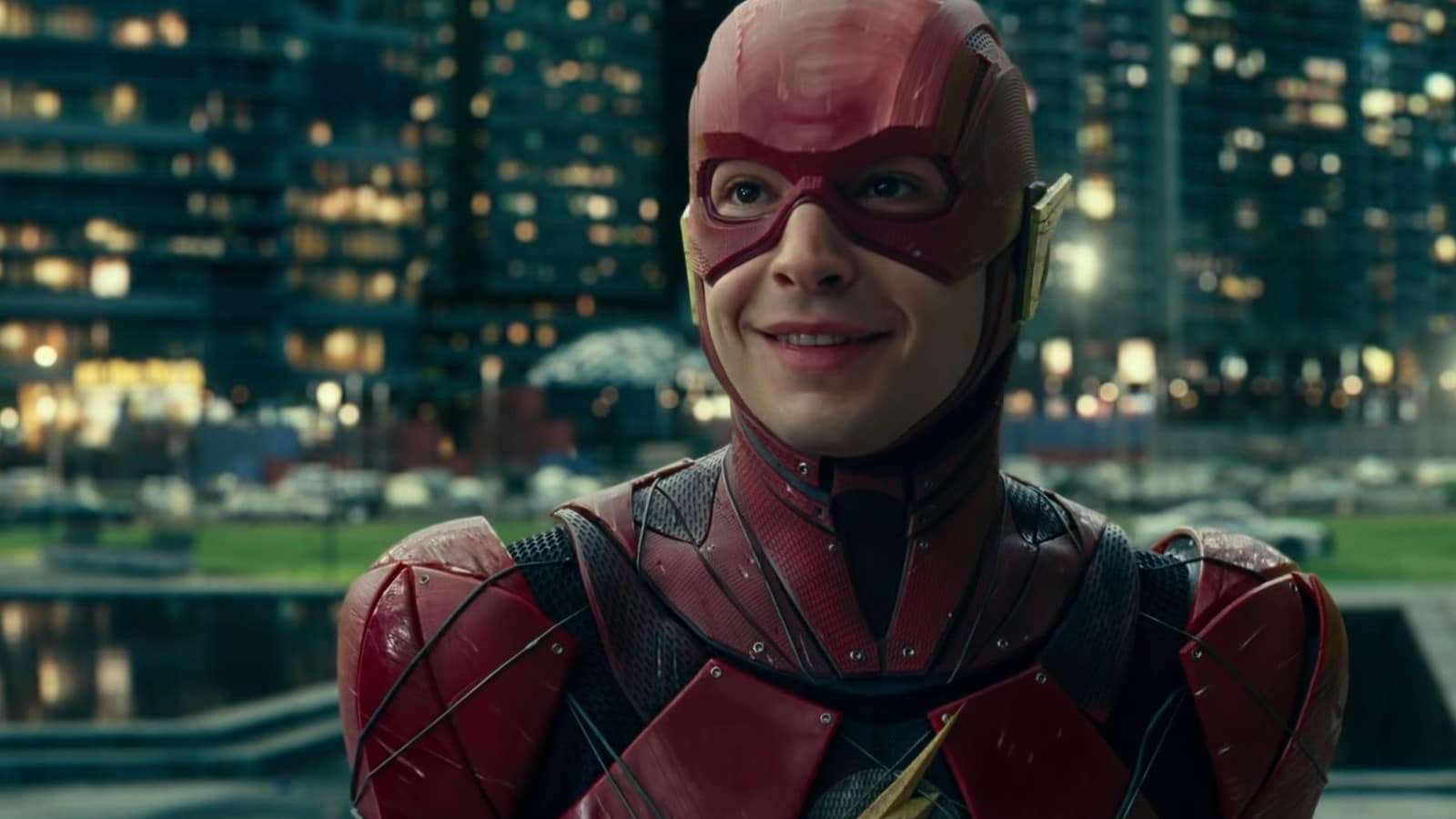 Ezra Miller returns as the Flash