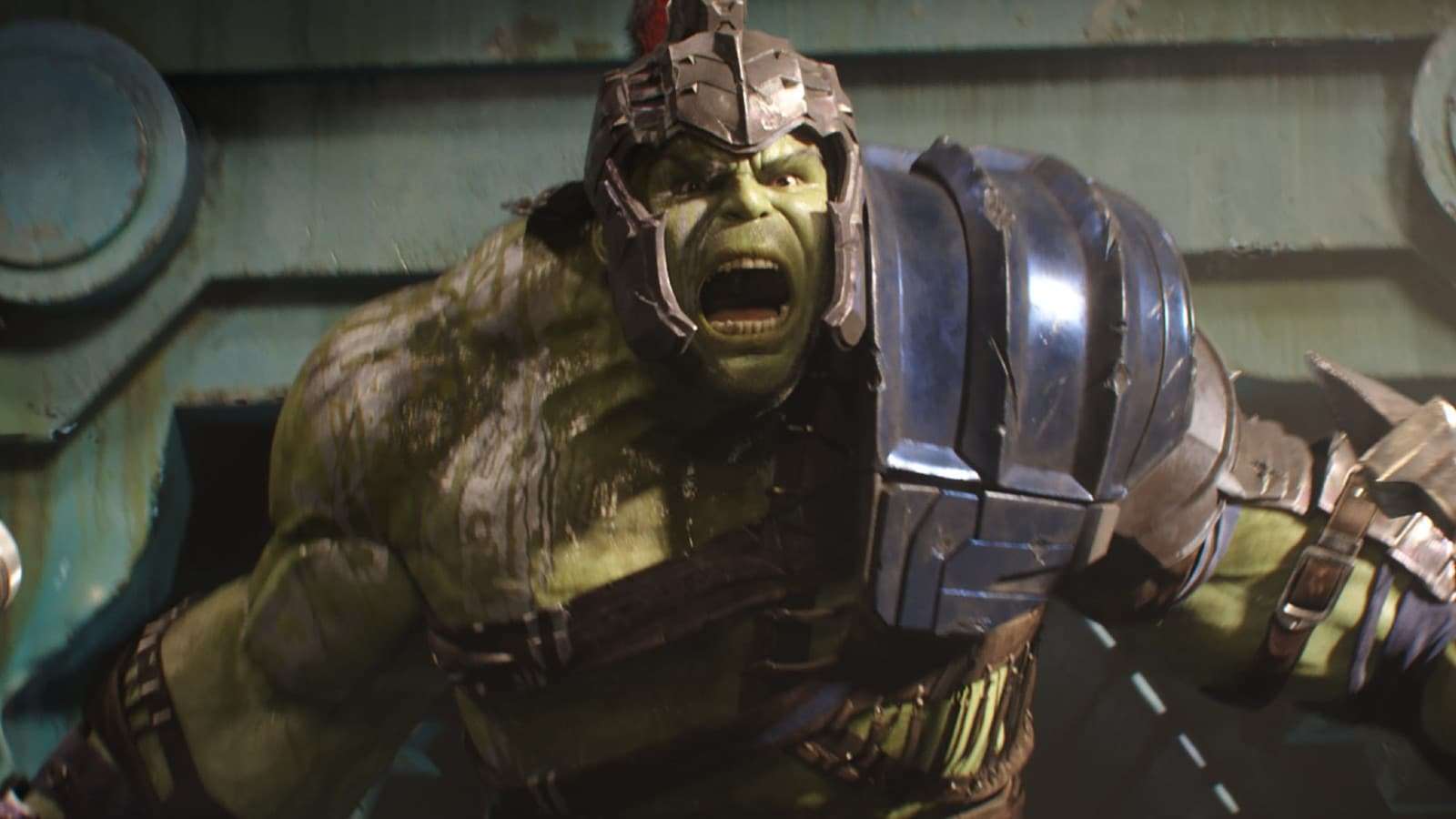 Mark Ruffalo as the Hulk in Thor Ragnarok