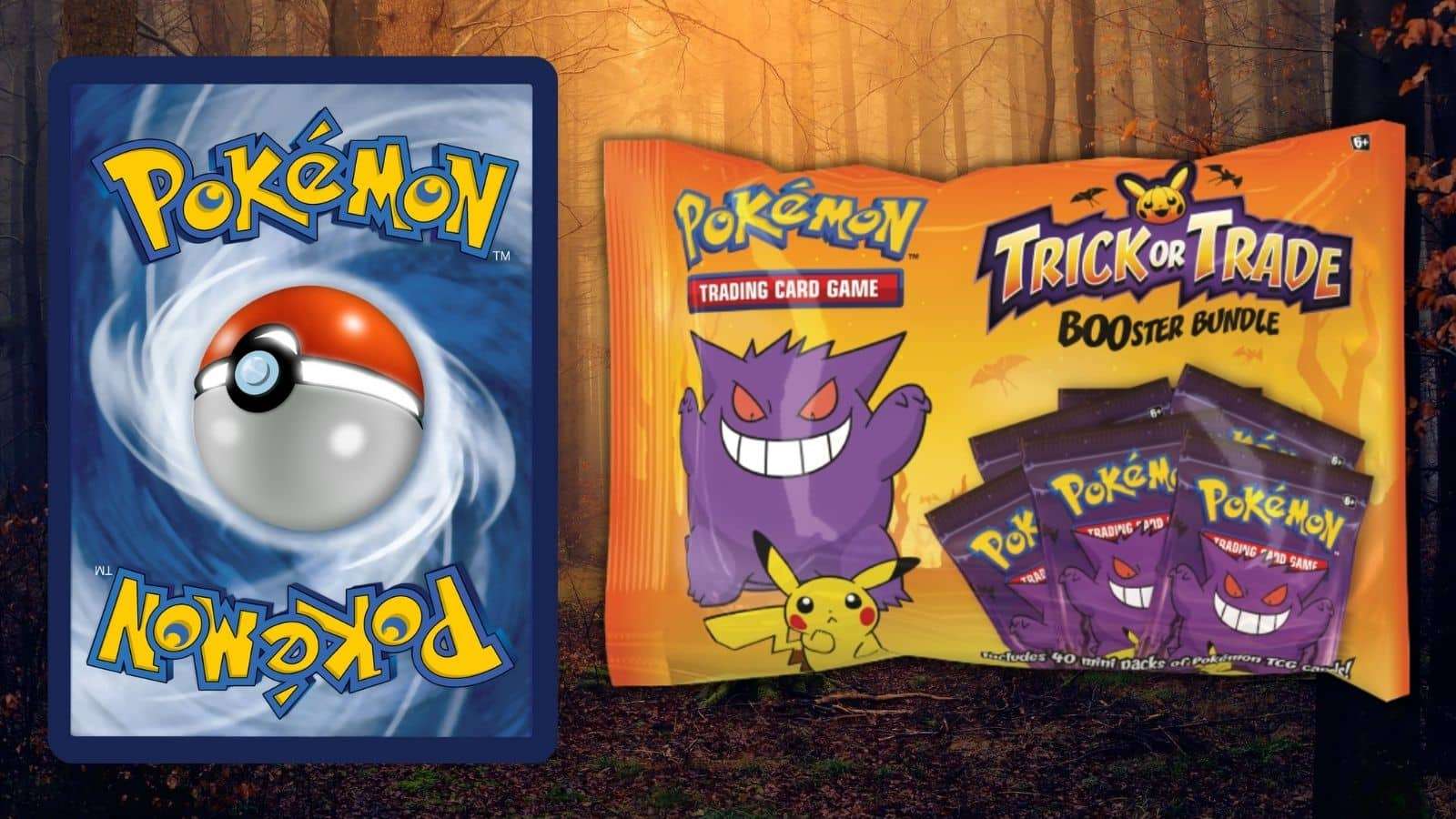 pokemon tcg trick or trade halloween header