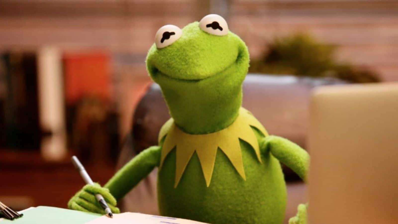 kermit the frog with pen header image