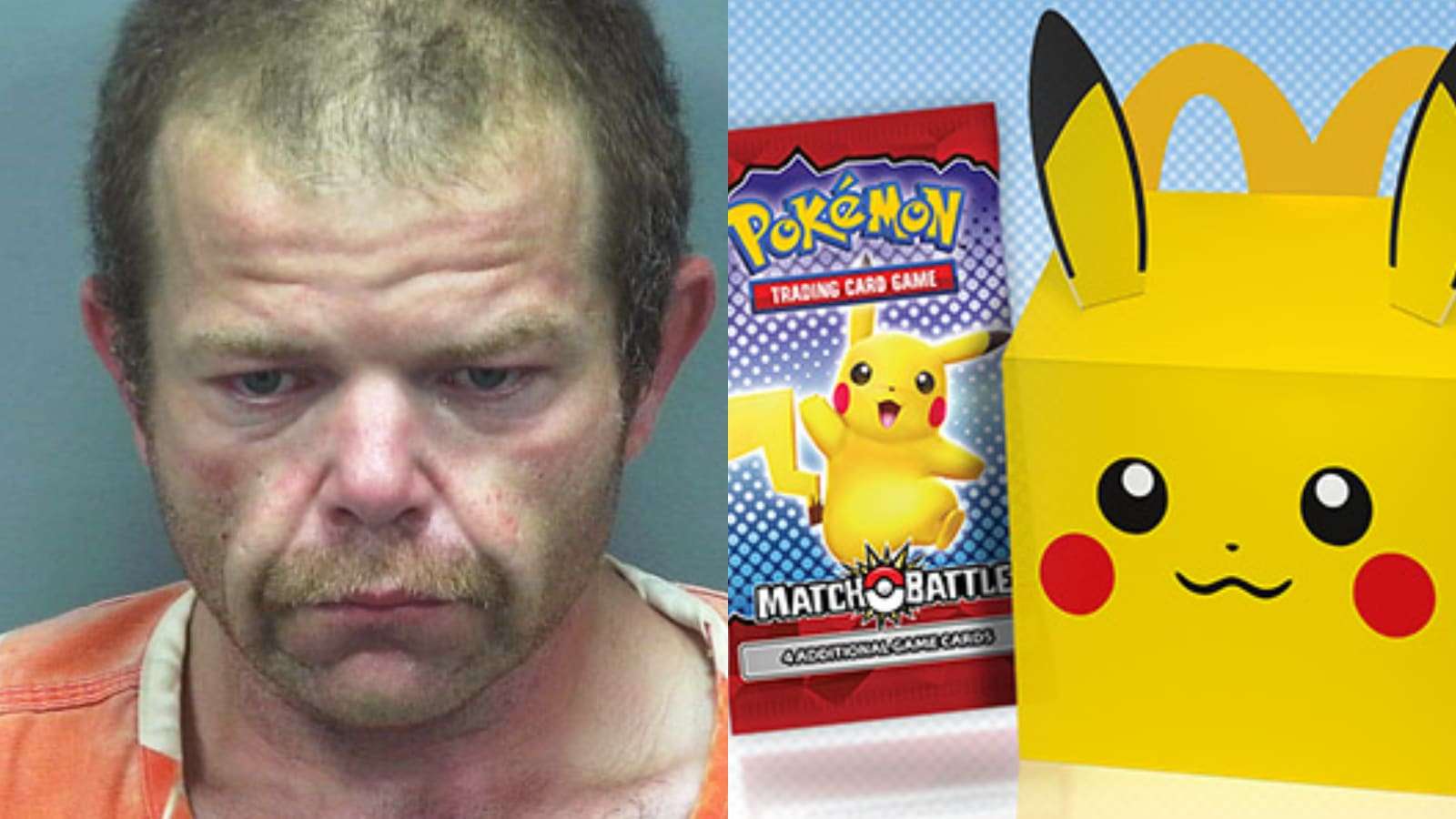 Troy Partin arrested for stolen mcdonald's pokemon cards