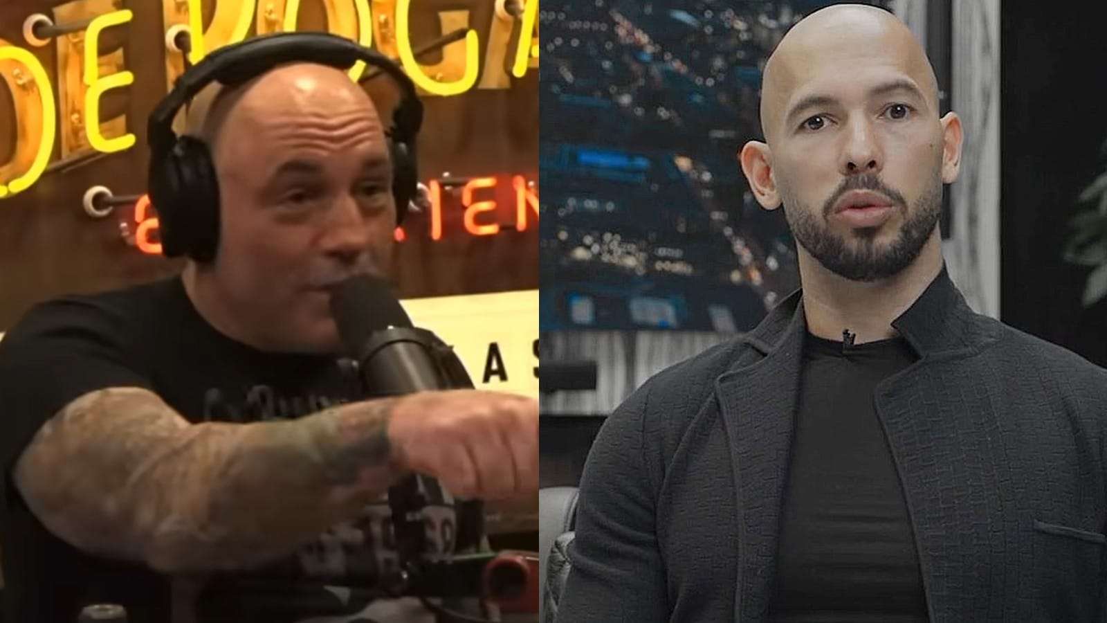 Joe Rogan shares his thoughts on Andrew Tate social media ban and Tate in goodbye video